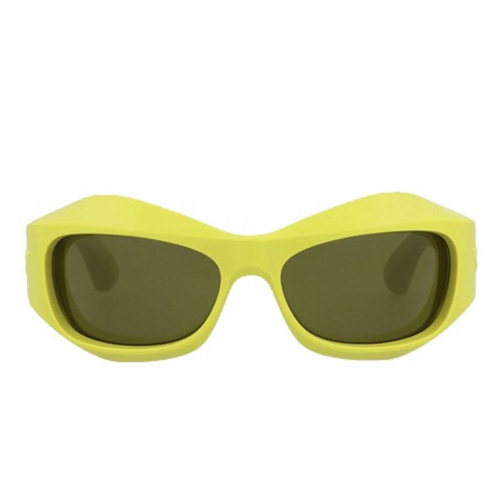 Green Bottega Veneta Oversized Sunglasses